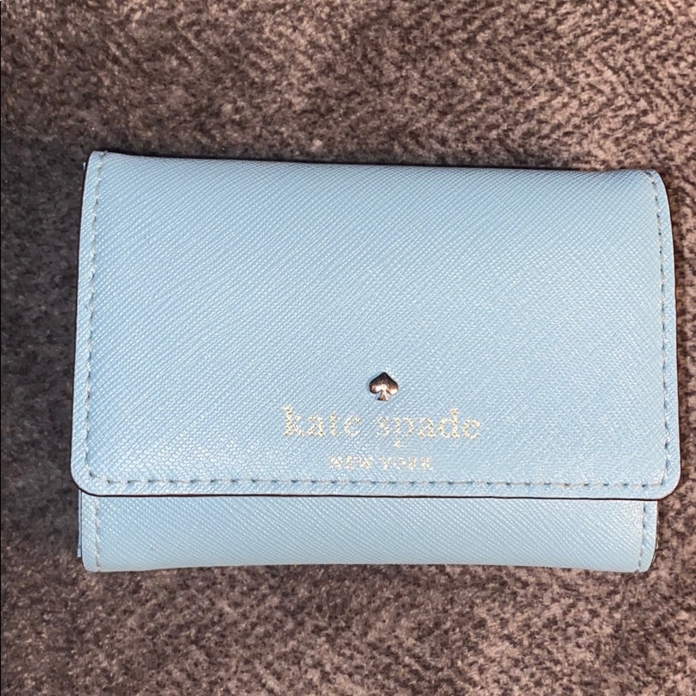 Kate Spade Mini Blue Wallet